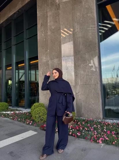 LACİVERT  PARLA CEKET  0221