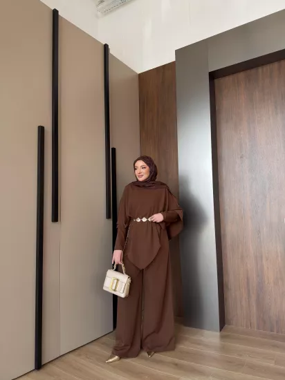 KAHVE  HENNA  ÜÇLÜ TAKIM 6140 
