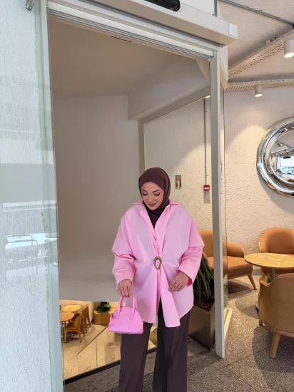 PEMBE M.D MUADİL GÖMLEK 0220