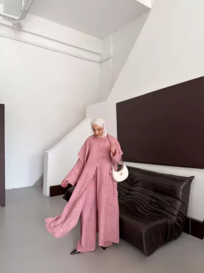 GÜL KURUSU İBİZA KETEN  TAKIM 6171