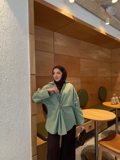 YEŞİL M.D MUADİL GÖMLEK 0220