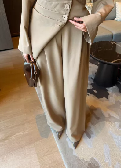 CAMEL PALOZZO PANTOLON 0221