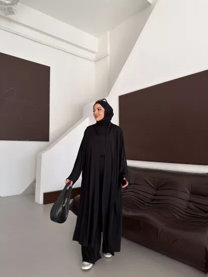 MİA SANDY ÜÇLÜ TAKIM 6181 SİYAH