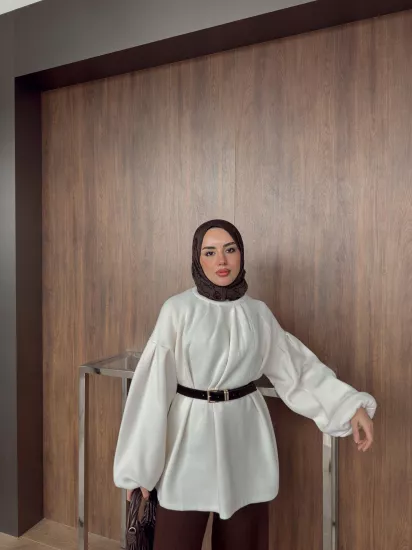 BEJ  LUNA TRİKO TUNİK 2512