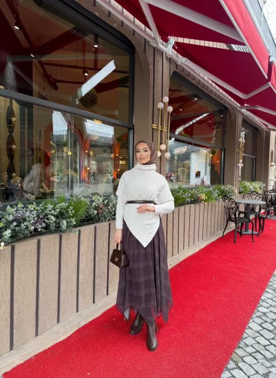 ASİMETRİK GLOW ETEK 207