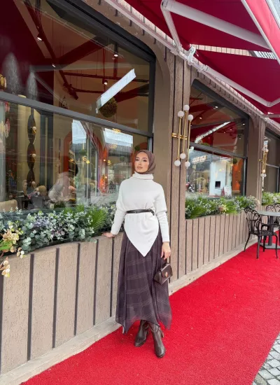 ASİMETRİK GLOW ETEK 207