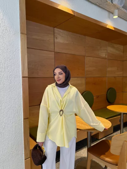 SARI M.D MUADİL GÖMLEK 0220