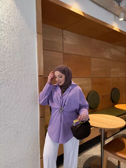 LİLA M.D MUADİL GÖMLEK 0220