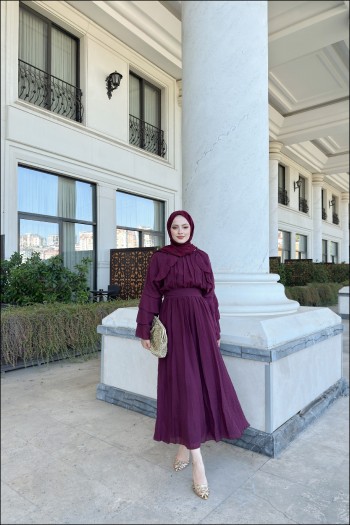 Bordo Lia Elbise