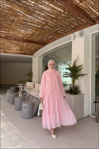 Pembe Lumiere Elbise