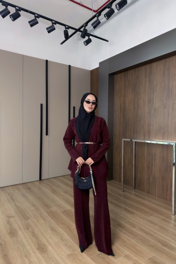 Bordo Mersey Simli Takım
