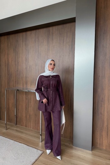 Bordo Nancy Kot Takım