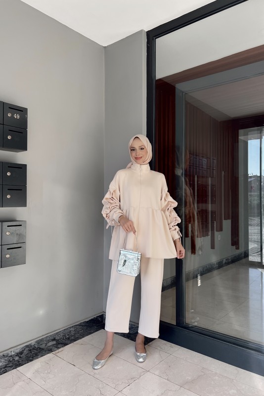 Bej Vanessa İkili Takım
