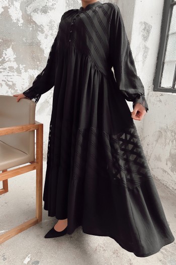 Lisa Elbise -Siyah