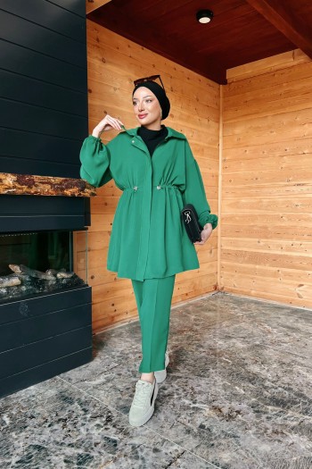 Zümrüt Naturel Tünelli Patlı Takım