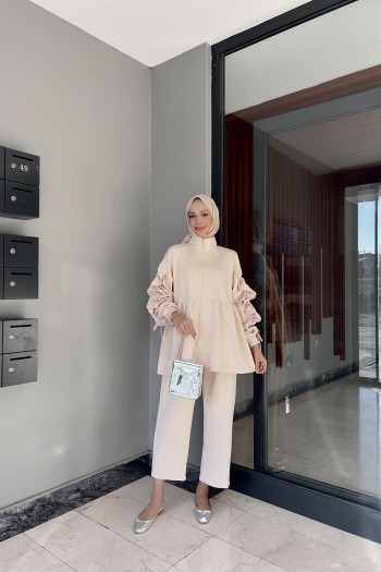 Bej Vanessa İkili Takım