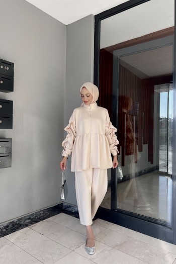 Bej Vanessa İkili Takım