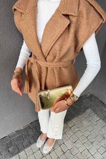 Camel Buklet Yelek